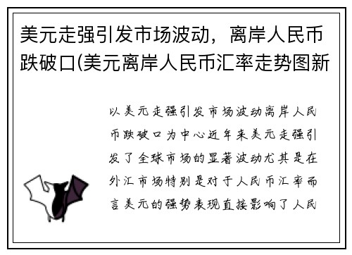 美元走强引发市场波动，离岸人民币跌破口(美元离岸人民币汇率走势图新浪财经)